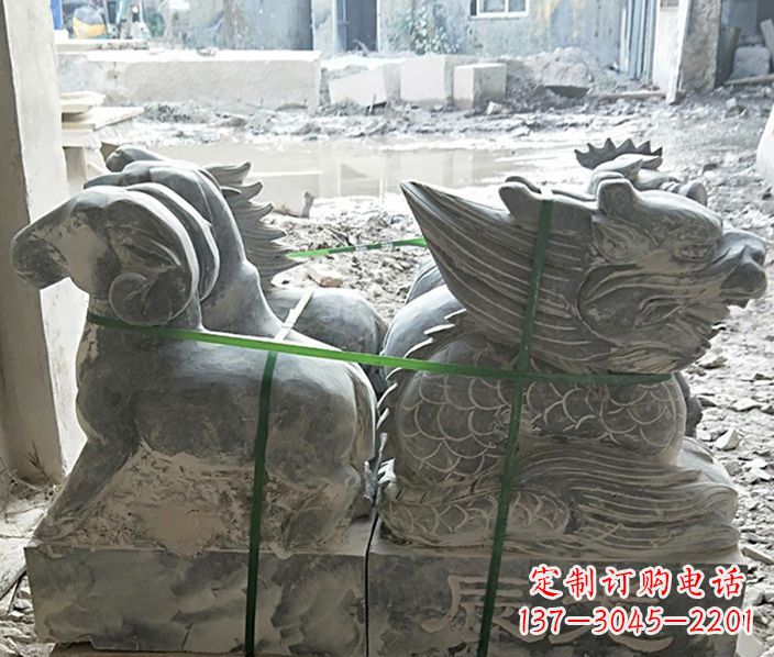 太原12生肖动物石雕