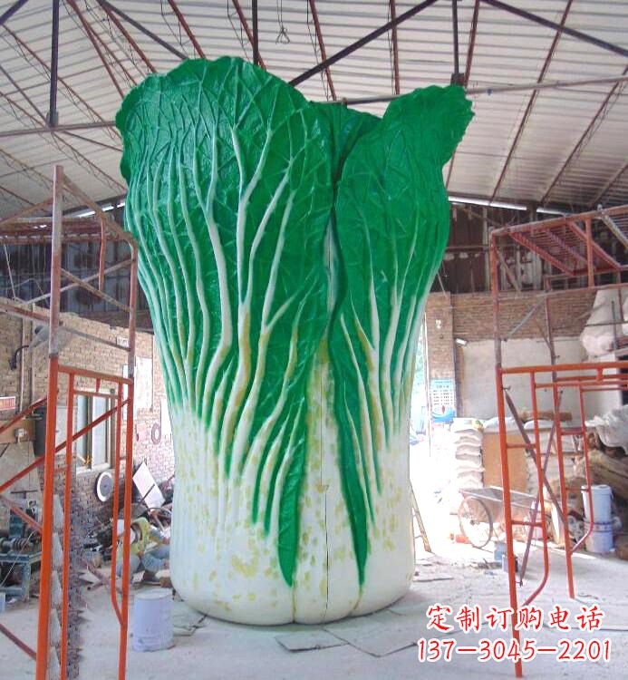 太原白菜铜雕塑