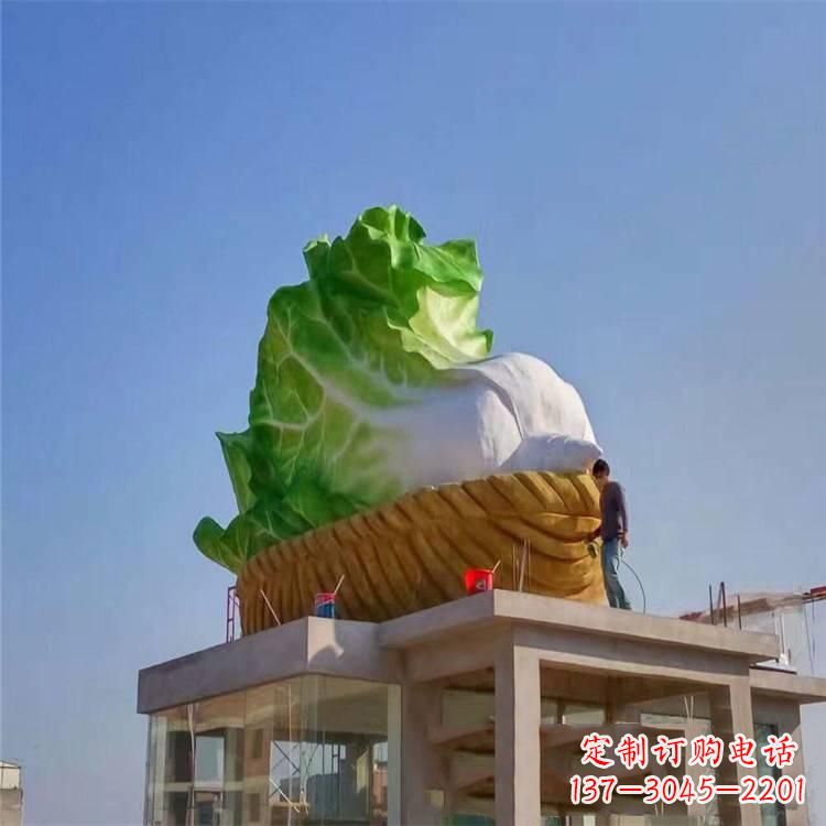 太原玻璃钢白菜雕塑