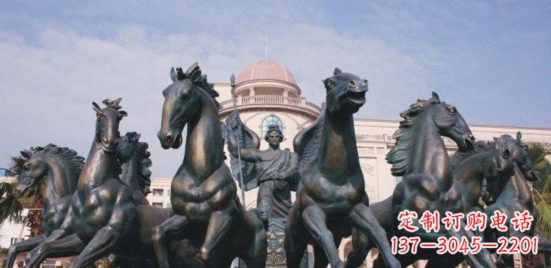 太原阿波罗——精致的战车铜雕