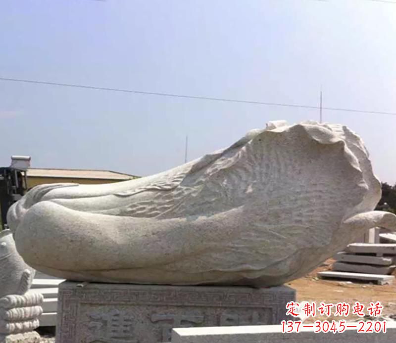 太原白菜大理石雕塑