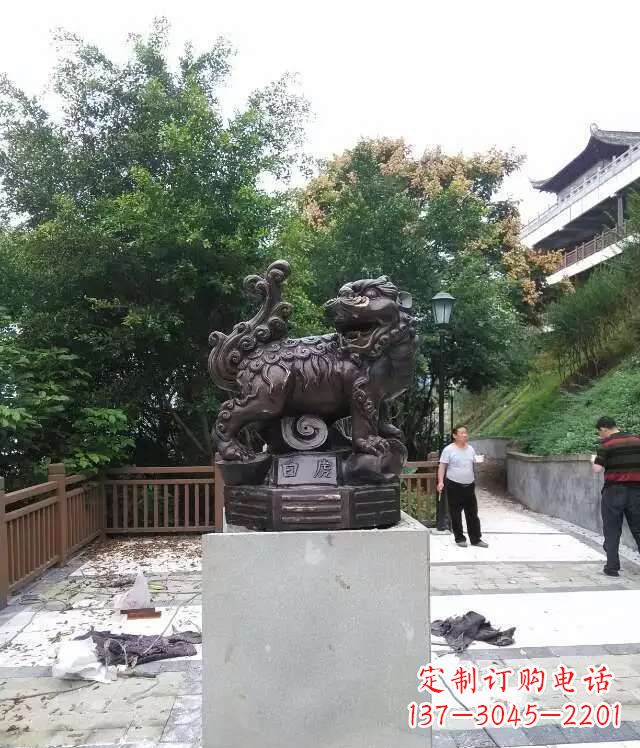 太原白虎神兽雕塑