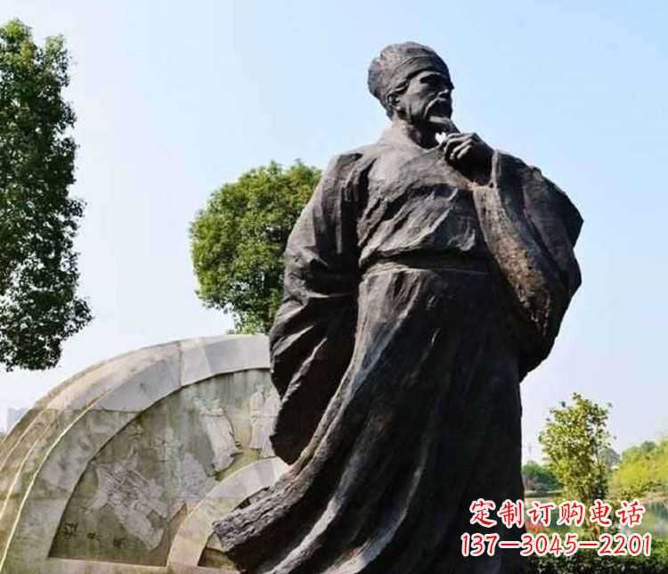 太原北宋思想家王安石铜雕