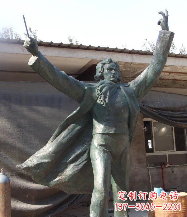 太原贝多芬广场西方名人铜雕