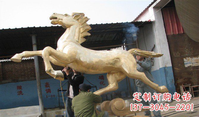 太原奔马铸铜马铜雕