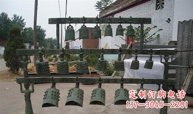 太原编钟仿古铜雕