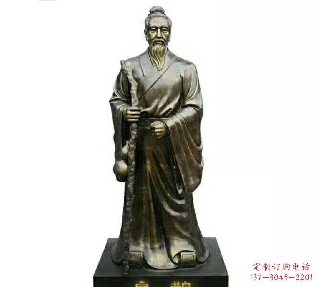 太原扁鹊神医铜雕
