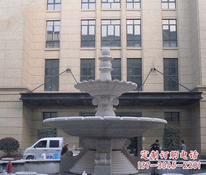 太原别墅景观欧式喷泉石雕