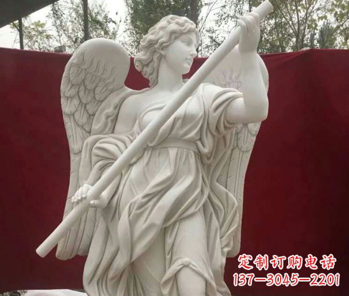太原别墅景观天使人物石雕