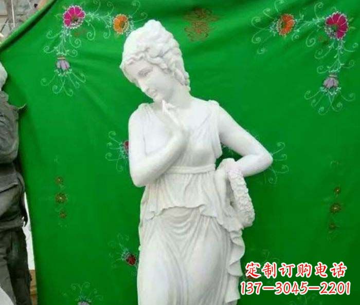 太原别墅景观西方女人石雕