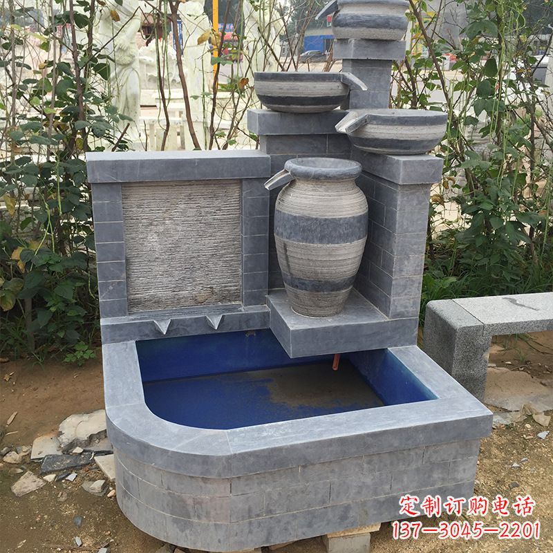 太原别墅喷泉 石雕喷泉