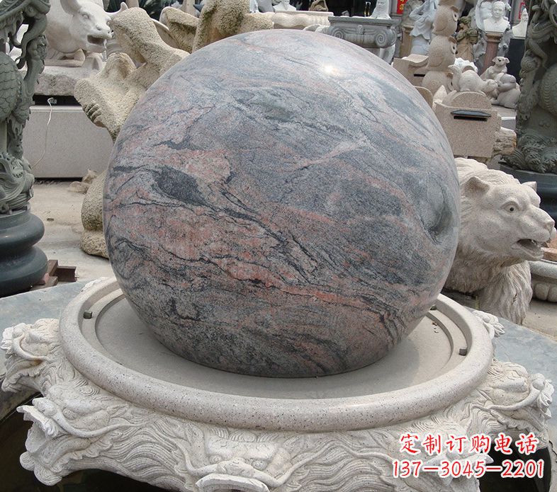 太原别墅石雕喷泉
