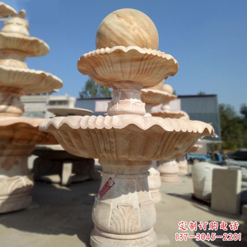 太原别墅庭院风水球