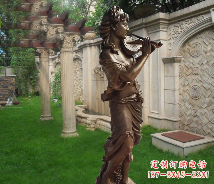 太原玻璃钢女人雕塑