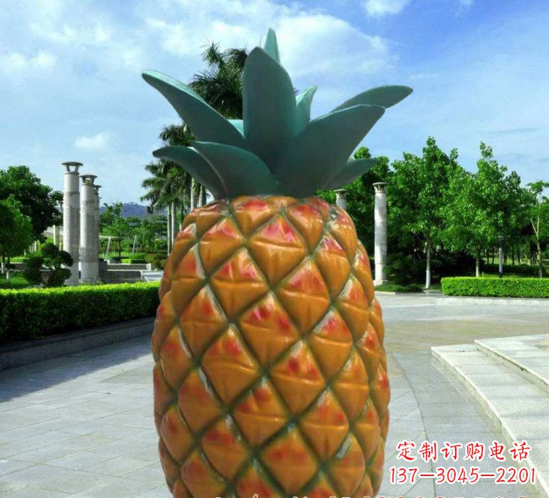 太原玻璃钢菠萝灯