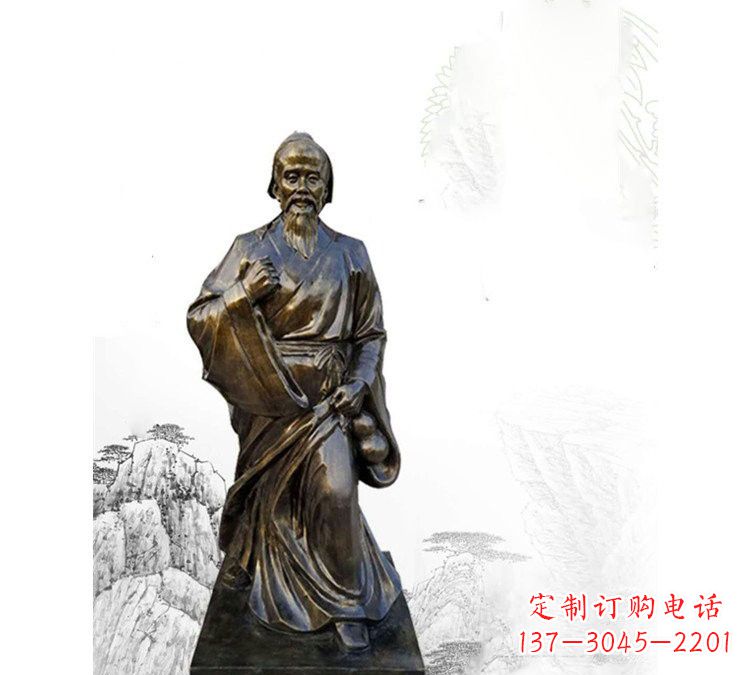太原玻璃钢仿铜华佗