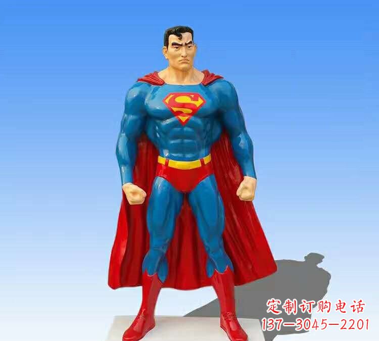 太原玻璃钢仿真超人