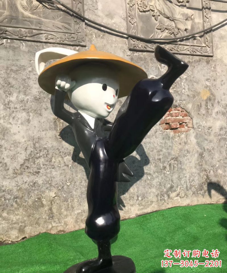 太原玻璃钢兔子雕塑精美绝伦
