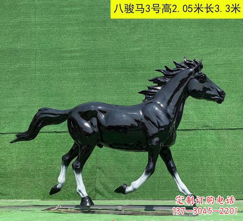 太原玻璃钢马雕塑一种特殊的艺术品