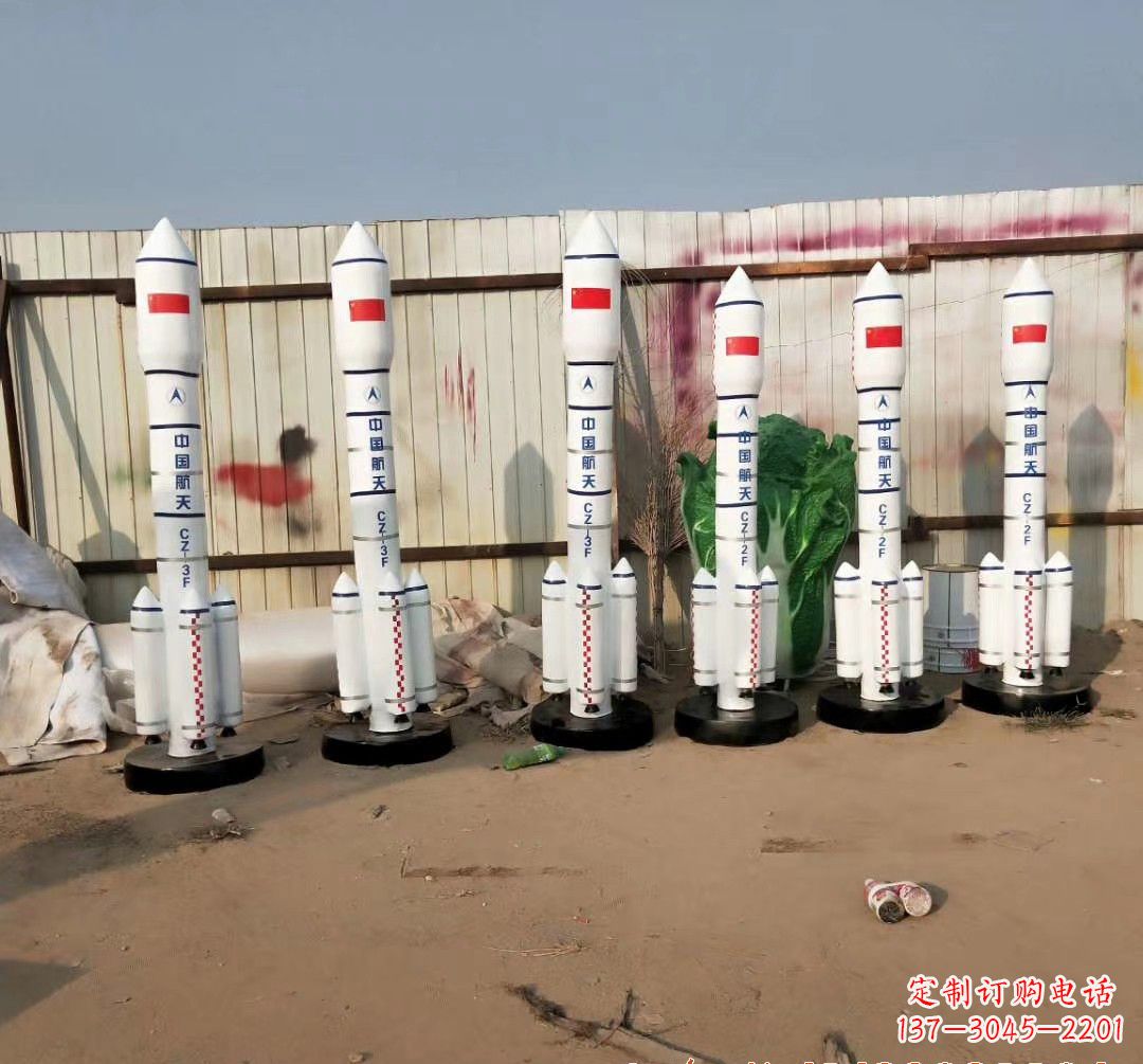 太原火箭雕塑现代景观艺术的精彩绽放