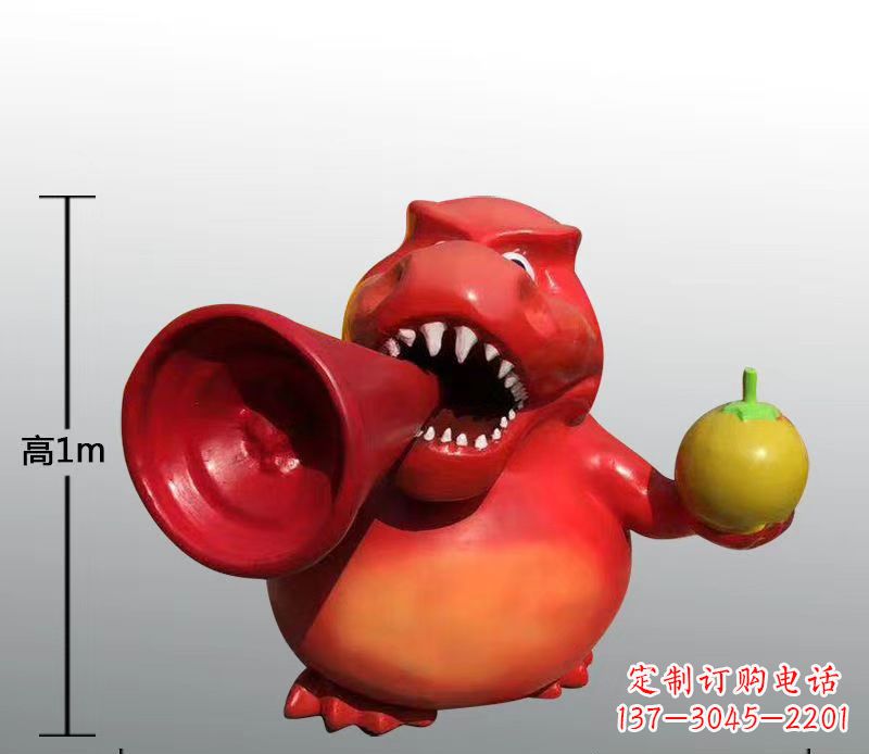 太原玻璃钢卡通动物雕塑