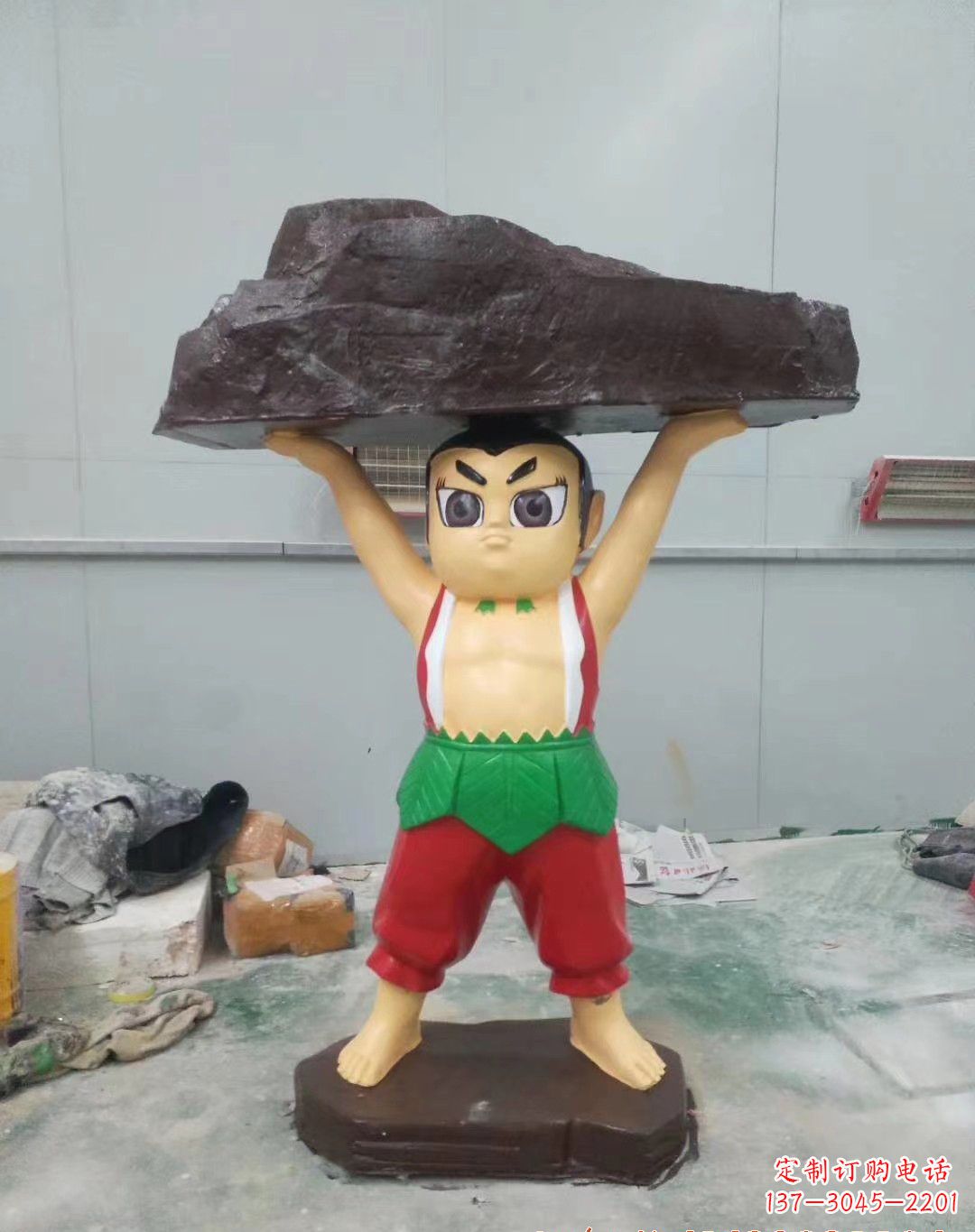 太原玻璃钢葫芦娃雕塑精美绝伦