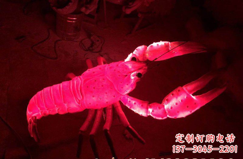 太原玻璃钢龙虾雕塑
