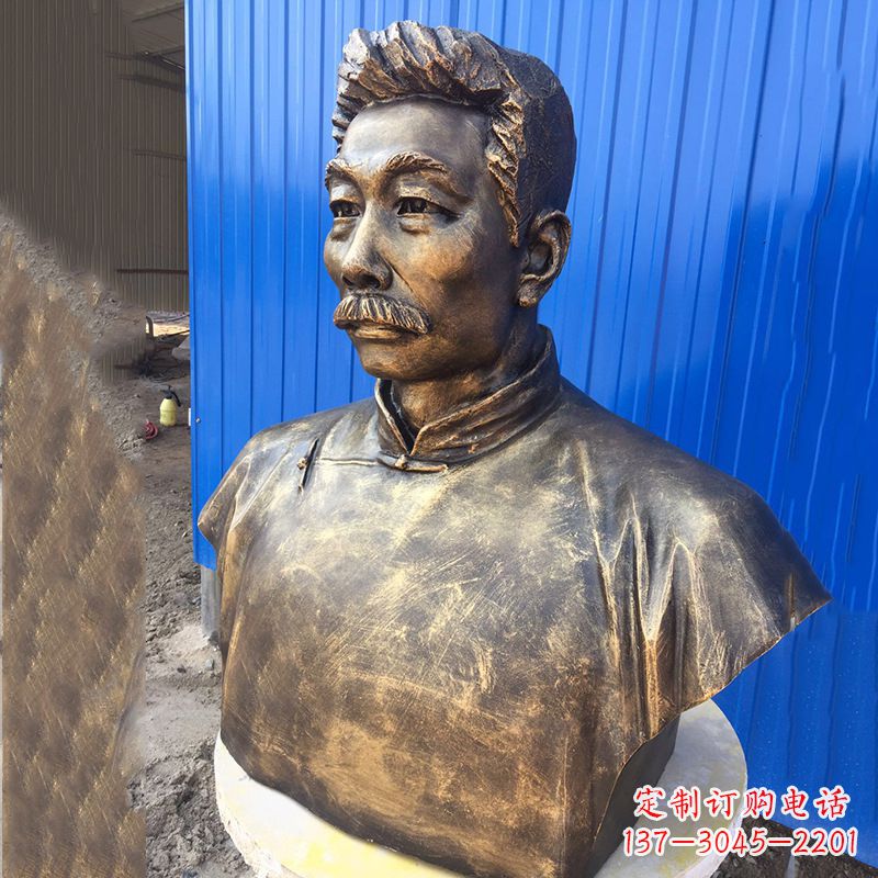 太原鲁迅雕塑传承伟大的文学遗产