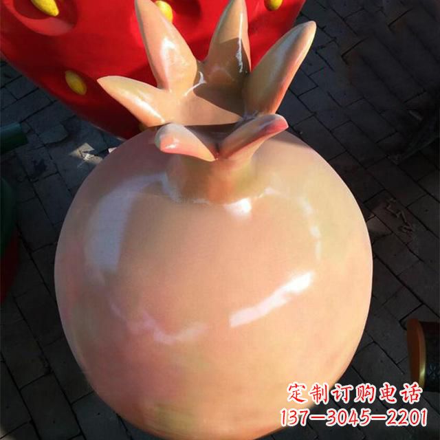 太原玻璃钢石榴雕塑