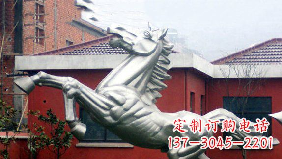 太原不锈钢奔马雕塑展现力量与美感