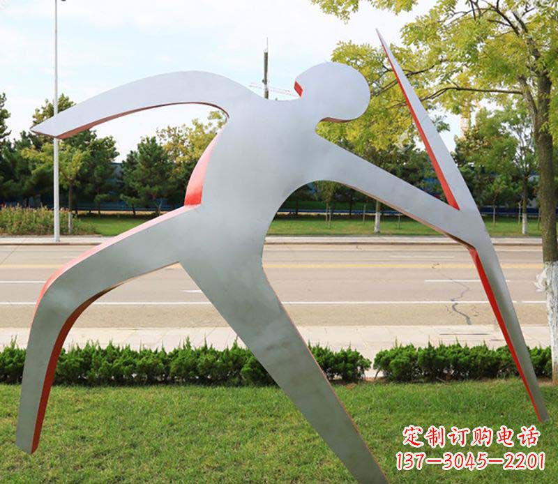 太原不锈钢标枪景观雕塑