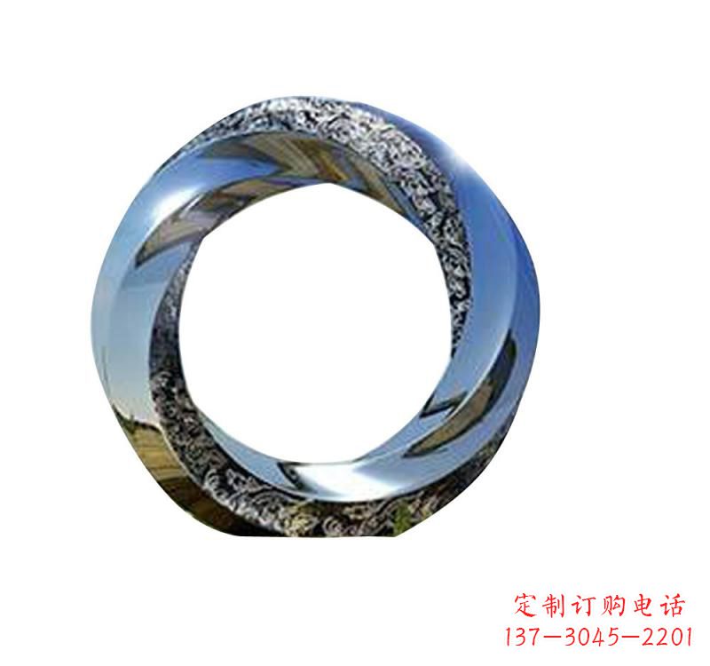 太原不锈钢环绕城市——一种新型的雕塑艺术