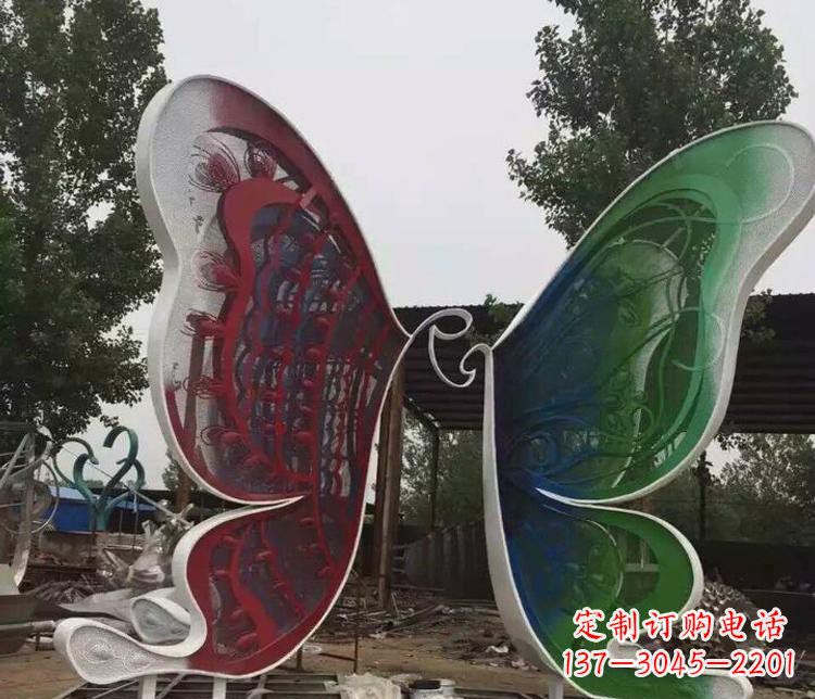 太原不锈钢蝴蝶公园动物雕塑