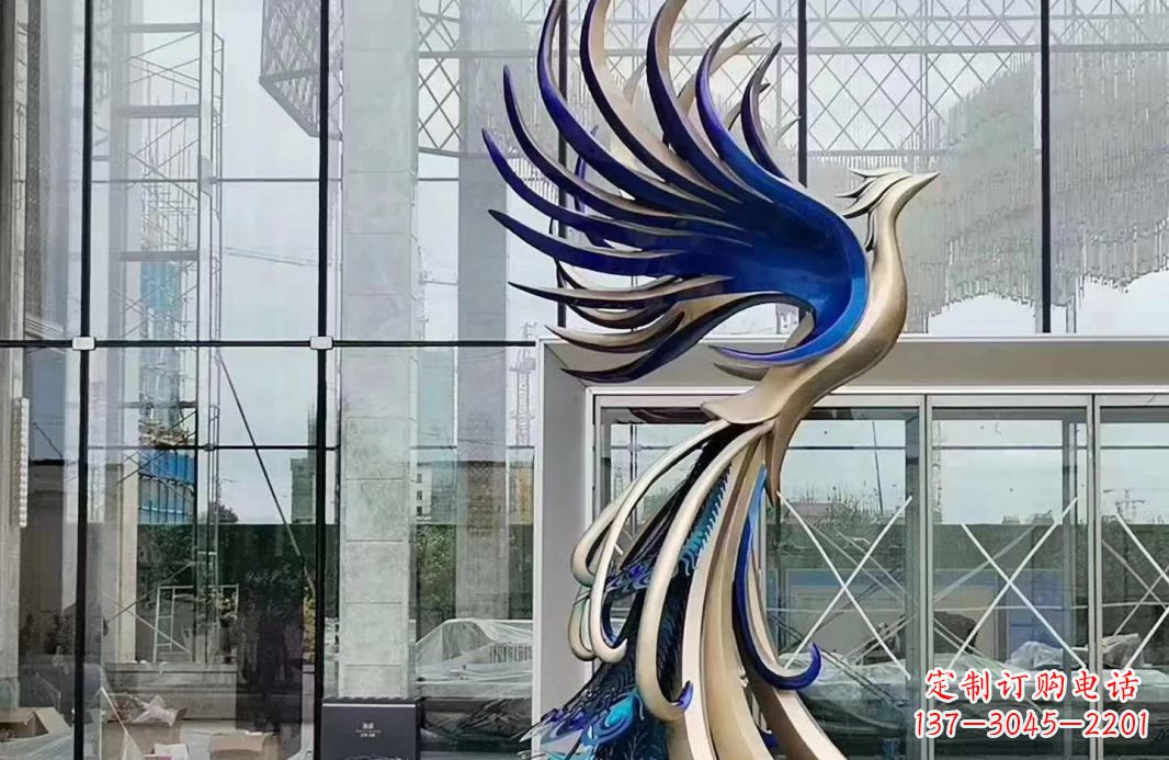 太原凤凰雕塑不锈钢的艺术之美