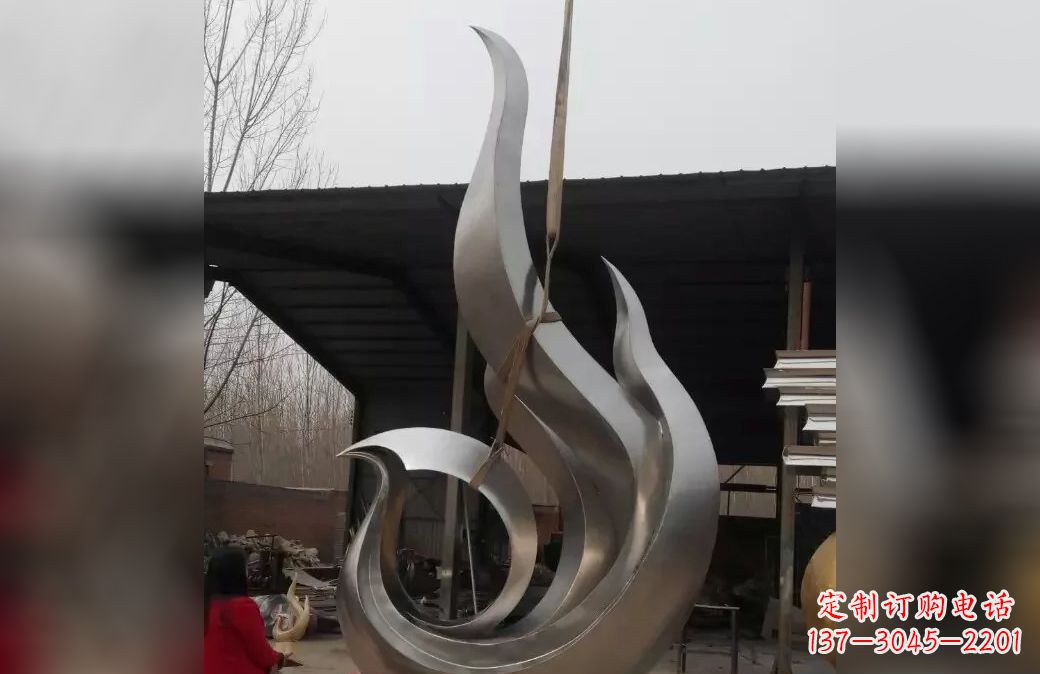 太原精美不锈钢凤凰雕塑