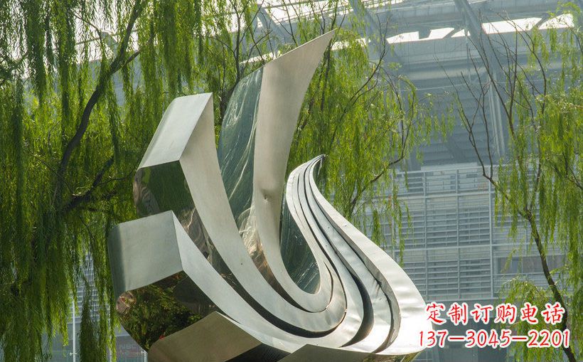 太原不锈钢鸽子景观雕塑