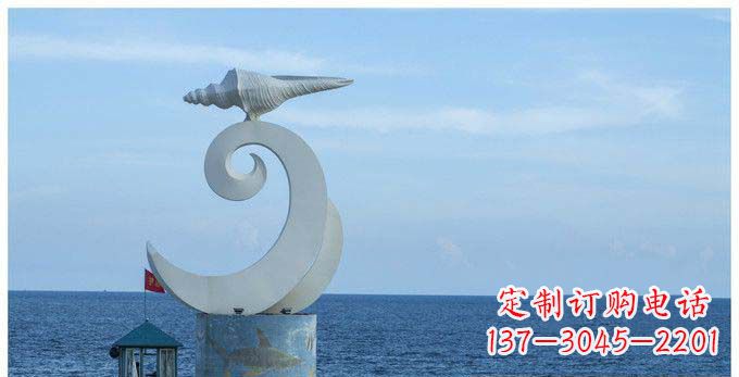 太原海螺雕塑不锈钢的精美艺术