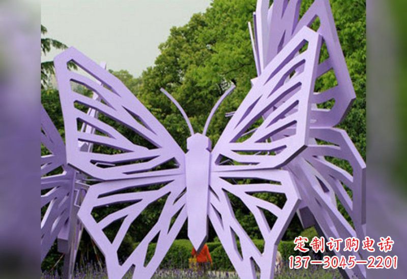 太原不锈钢蝴蝶雕塑美丽永恒