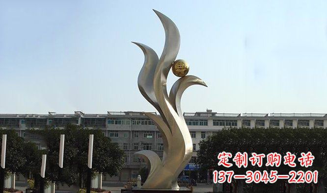 太原精美不锈钢凤凰雕塑