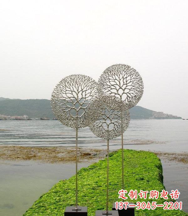 太原不锈钢蒲公英雕塑抽象美的象征
