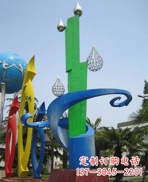 太原不锈钢水滴雕塑非凡的艺术美学