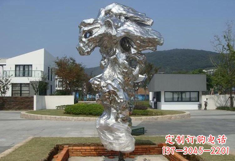 太原不锈钢太湖石雕塑精美绝伦