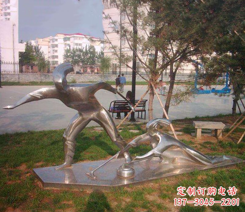 太原不锈钢创意冰壶雕塑大赛