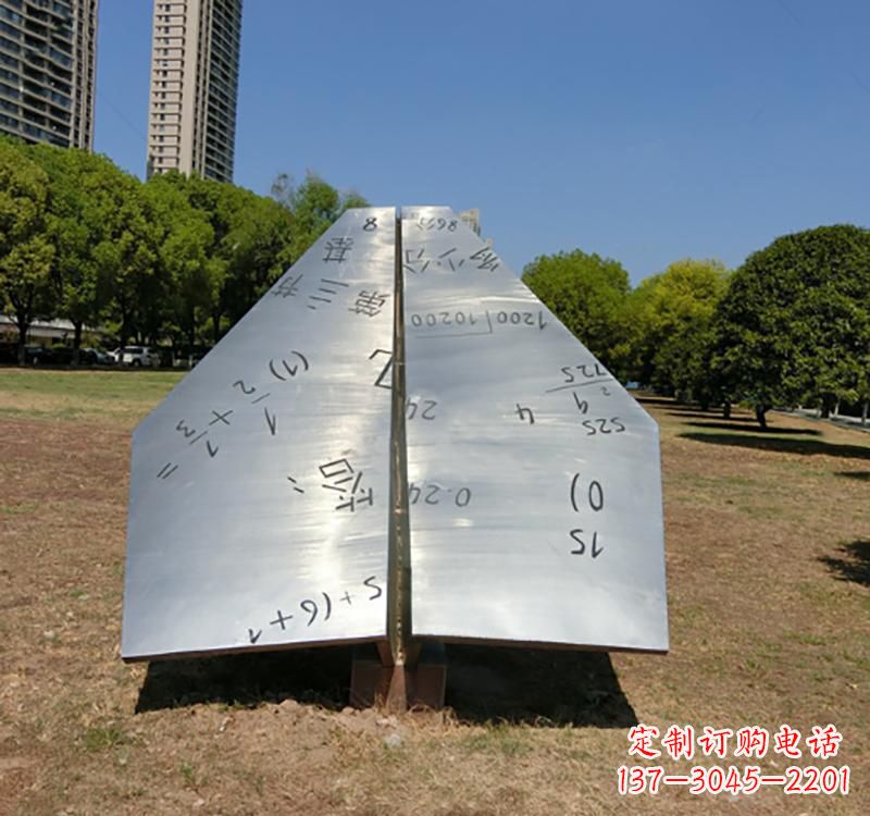 太原不锈钢飞机雕塑传承艺术与科技的完美结合