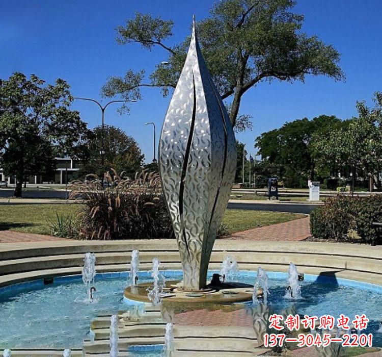 太原不锈钢创意喷泉雕塑