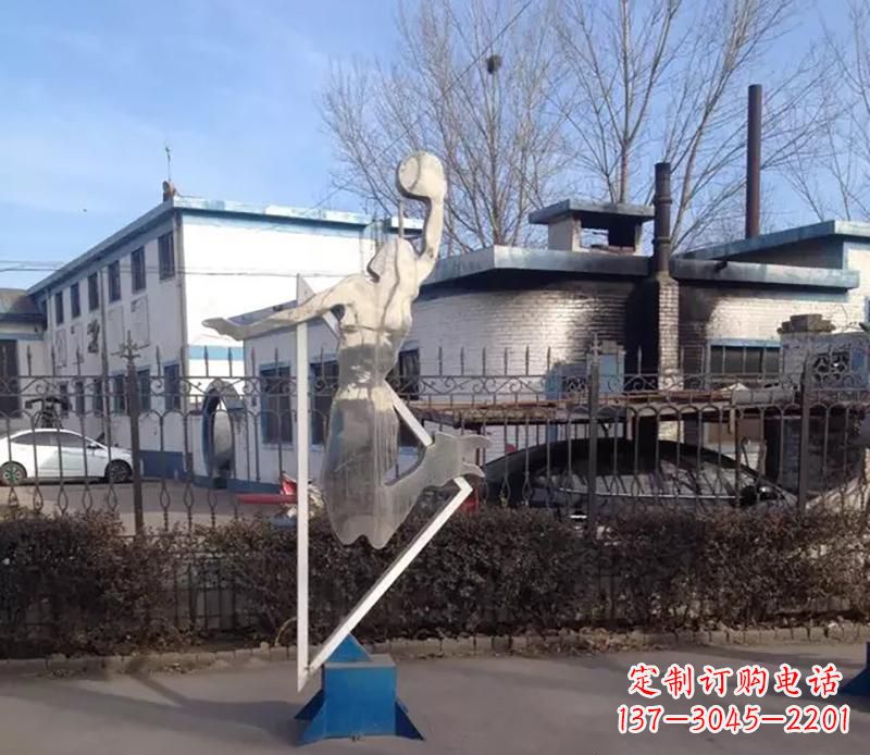 太原制作不锈钢高尔夫雕塑