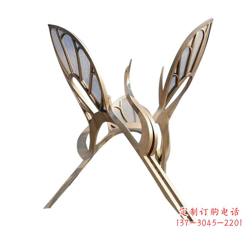 太原精美的不锈钢仙鹤雕塑