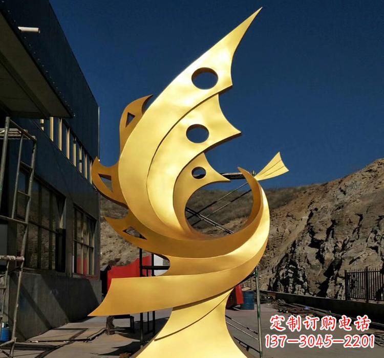 太原不锈钢大型凤凰雕塑的精美绝伦