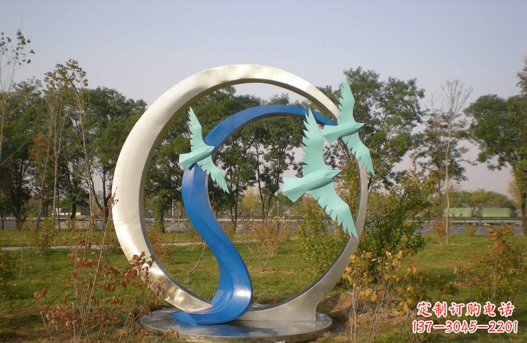 太原大雁南飞,美丽风景线