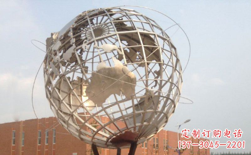 太原不锈钢地球雕塑——一件集美丽与坚固于一身的艺术品